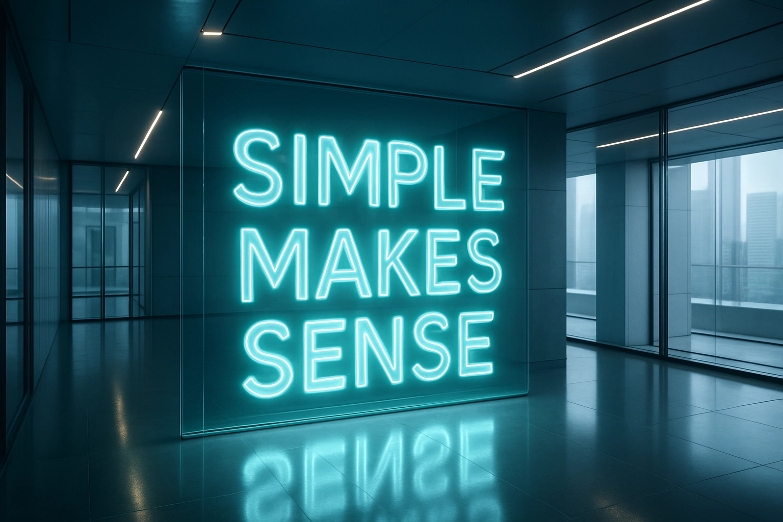 Futuristic looking text image